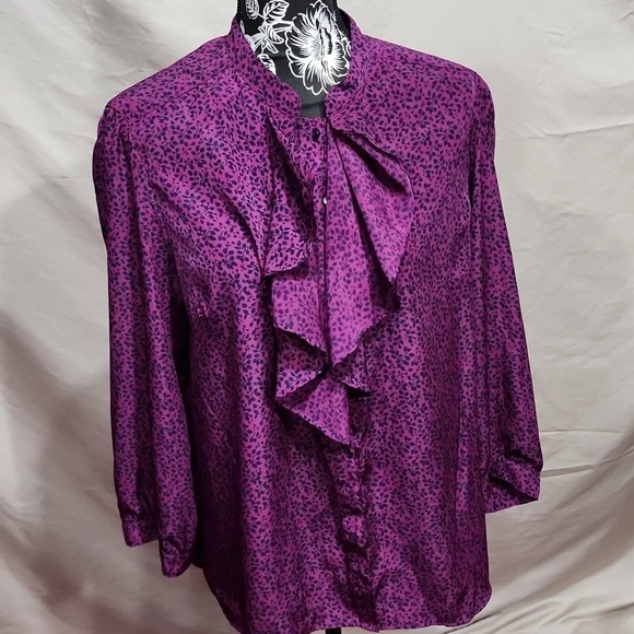 George Long Sleeve Blouse xxl 20 - Picture 2 of 6